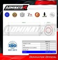 échappement silencieux DOMINATOR OVR compatible avec la moto Yamaha XT 600 TENERE 1987  1989 3