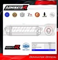 BMW F800GT 2012 - 2019 EXHAUST Muffler Auspuff Sportauspuff Silencer Echappement Silencieux Scarico Scarichi Escape Wydech Tłumik HP1 BLACK Dominator Exhaust System