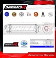 wydech tłumik DOMINATOR HP1 CZARNY pasujący do motocykla Aprilia Pegaso 650 Trail 2006 - 2010 3