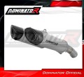 échappement silencieux DOMINATOR titane HP8 compatible avec la moto Ducati 848 2008  2013 2
