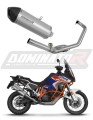 kompletny układ wydechowy z tłumikiem DOMINATOR Full System Tytanowy HP7 pasujący do motocykla KTM 1290 Super Adventure 2021 - 2024