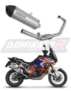 KTM 1290 Super Adventure 2021 - 2024 Ligne complète d'échappement Collecteur Silencieux Titane HP7 + dB killer