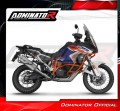 complete exhaust system with muffler DOMINATOR Full System P7 fits to KTM 1290 Super Adventure 2021  2024 3