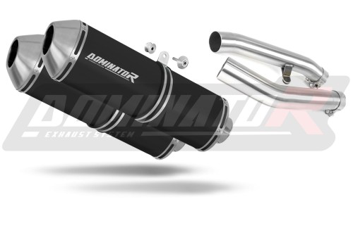 wydech tłumik DOMINATOR OVR CZARNY pasujący do motocykla Yamaha FJR 1300 2001 - 2005