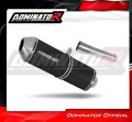 échappement silencieux DOMINATOR OVR noir compatible avec la moto Yamaha XJR 1300 2007  2016 2