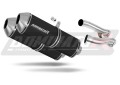 échappement silencieux DOMINATOR OVR noir compatible avec la moto Yamaha XJR 1200 1995  1998