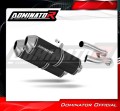 échappement silencieux DOMINATOR OVR noir compatible avec la moto Yamaha XJR 1200 1995  1998 2