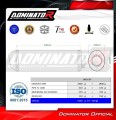 wydech tłumik DOMINATOR OVR CZARNY pasujący do motocykla Yamaha FJ 1100  2