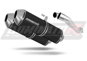 Yamaha BT 1100 BULLDOG 2001 - 2007 Pot d'échappement Silencieux OVR NOIR + dB killer