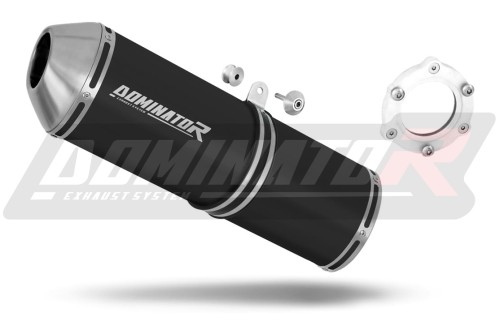 échappement silencieux DOMINATOR OVR noir compatible avec la moto Yamaha YZF 1000 R Thunderace 1996  2003