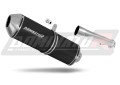échappement silencieux DOMINATOR OVR noir compatible avec la moto Yamaha FZS FAZER 1000 2001  2005