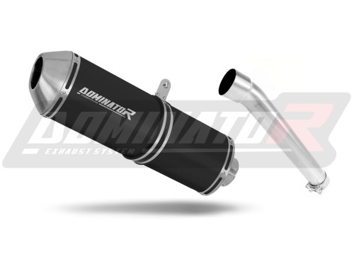 échappement silencieux DOMINATOR OVR noir compatible avec la moto Yamaha FZR 1000 1991  1994