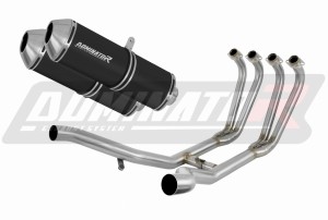 Yamaha XJ 900 Diversion 1994 - 2003 Ligne complète d'échappement Collecteur Silencieux OVR NOIR + dB killer
