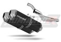 échappement silencieux DOMINATOR OVR noir compatible avec la moto Yamaha TDM 850 1996  2001