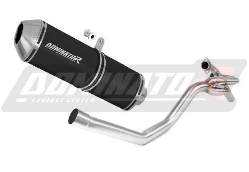 wydech tłumik DOMINATOR OVR CZARNY pasujący do motocykla Yamaha XT 660 R 2004 - 2016