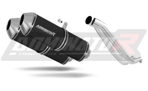 Yamaha XT 660 R 2004 - 2016 Exhaust Silencer Muffler OVR BLACK + dB killer