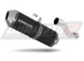 exhaust muffler DOMINATOR OVR BLACK fits to Yamaha XT 600 1982  1986