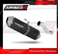 échappement silencieux DOMINATOR OVR noir compatible avec la moto Yamaha XT 600 1982  1986 3