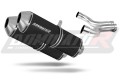 échappement silencieux DOMINATOR OVR noir compatible avec la moto Yamaha XJ 600 DIVERSION 1992  2004