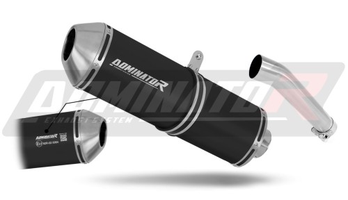 wydech tłumik DOMINATOR Homologowany OVR CZARNY pasujący do motocykla Yamaha FZS FAZER 600 1998 - 2003