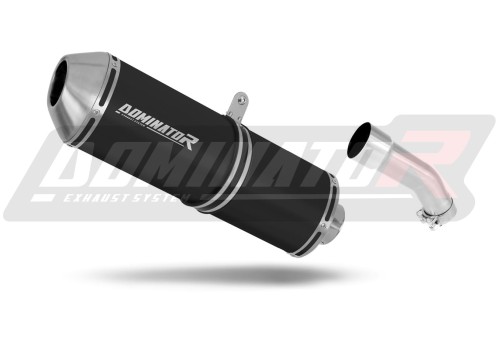 wydech tłumik DOMINATOR OVR CZARNY pasujący do motocykla Yamaha FZR 600 1988 - 1993