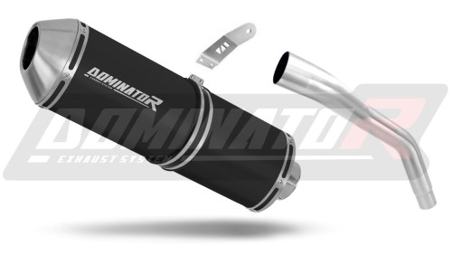 exhaust muffler DOMINATOR OVR BLACK fits to Triumph TIGER 800 XC / XR 2011  2014