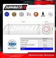 wydech tłumik DOMINATOR OVR CZARNY pasujący do motocykla Triumph TT 600  2