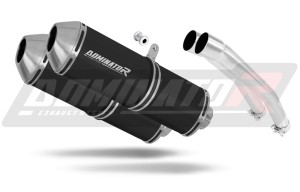 Suzuki GSXR 1300 Hayabusa 2008 - 2019 Pot d'échappement Silencieux OVR NOIR + dB killer