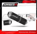 exhaust muffler DOMINATOR homologated road legal OVR BLACK fits to Suzuki GSX 1250 FA 2010  2016 3