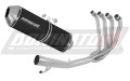 kompletny układ wydechowy z tłumikiem DOMINATOR Full System OVR CZARNY pasujący do motocykla Suzuki GSF 1250 N / S BANDIT 2007 - 2016