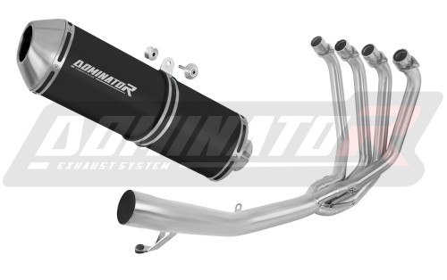 système d’échappement complet avec silencieux DOMINATOR Full System OVR noir compatible avec la moto Suzuki GSF 1250 N / S BANDIT 2007  2016