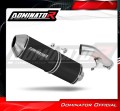 échappement silencieux DOMINATOR OVR noir compatible avec la moto Suzuki GSF 1250 N / S BANDIT 2007  2016 2