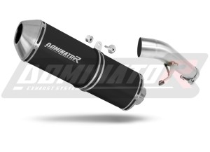 Suzuki GSF 1250 N / S BANDIT 2007 - 2016 Pot d'échappement Silencieux OVR NOIR + dB killer