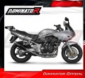 wydech tłumik DOMINATOR S6 CZARNY pasujący do motocykla Suzuki GSF BANDIT 600 2000 - 2004 3