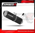 échappement silencieux DOMINATOR OVR noir compatible avec la moto Suzuki XF 650 Freewind 1997  2003 3