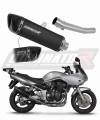 exhaust muffler DOMINATOR homologated road legal HP6 BLACK fits to Suzuki GSF BANDIT 1200 2001  2005