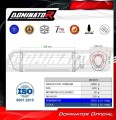 Suzuki GSF BANDIT 1200 2001 - 2005 EU Approved Motorcycle Muffler Auspuff Sportauspuff Silencer Echappement Silencieux Scarico Scarichi Escape Wydech Tłumik HP6 Titanium Dominator Exhaust System 2