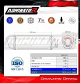 exhaust muffler DOMINATOR homologated road legal HP6 BLACK fits to Suzuki GSF BANDIT 1200 2001  2005 4
