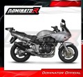 échappement silencieux DOMINATOR homologué HP6 noir compatible avec la moto Suzuki GSF BANDIT 600 2000  2004 3