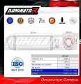 échappement silencieux DOMINATOR homologué HP6 noir compatible avec la moto Suzuki GSF BANDIT 600 2000  2004 4