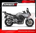 échappement silencieux DOMINATOR homologué titane HP6 compatible avec la moto Suzuki GSF BANDIT 600 2000  2004 3