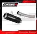échappement silencieux DOMINATOR GP noir compatible avec la moto Suzuki GSF BANDIT 600 2000  2004