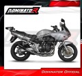 échappement silencieux DOMINATOR GP noir compatible avec la moto Suzuki GSF BANDIT 600 2000  2004 2