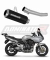 échappement silencieux DOMINATOR GP noir compatible avec la moto Suzuki GSF BANDIT 600 2000  2004 4