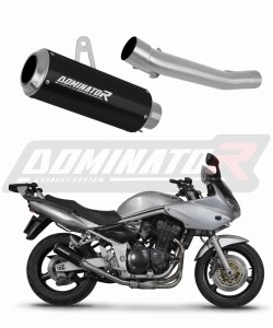 Suzuki GSF BANDIT 600 2000 - 2004 Pot d'échappement Silencieux GP NOIR + dB killer
