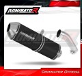 exhaust muffler DOMINATOR OVR BLACK fits to Suzuki SV 650 S 2003  2015 3