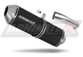 échappement silencieux DOMINATOR OVR noir compatible avec la moto Suzuki SV 650 N 1999  2002