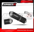 échappement silencieux DOMINATOR homologué OVR noir compatible avec la moto Suzuki GSXF 650 2007  2016 2