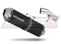 échappement silencieux DOMINATOR OVR noir compatible avec la moto Suzuki GSXF 650 2007  2016