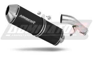 Suzuki GSF 650 BANDIT N / S 2007 - 2016 Pot d'échappement Silencieux OVR NOIR + dB killer